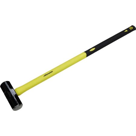DYNAMIC Tools 8lb Sledge Hammer, Fiberglass Handle D041042